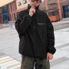 586486248 FOG Double Thread ESSENTIALS Half Zip Mens Trendy American INS Jacket Coat Windbreaker Spring and Autumn