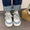 586486739 Thick soled shoes ins versatile trendy white shoes women's casual shoes student running sports shoes