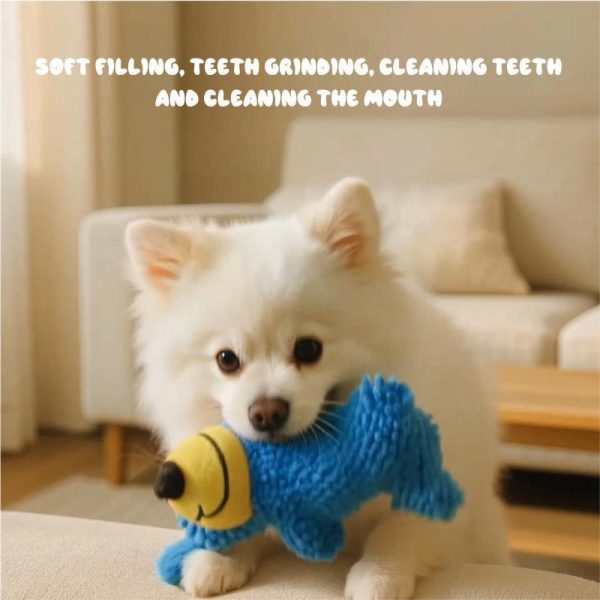 943a1e1a-9641-40b2-9bd2-766f103b16d4.jpg Screaming Dog Toy Blue Dog Teeth Cleaning Interactive Companion Vocal Cleaning Oral Sound Boredom Relief Toy Dog Christmas Gifts Dog Toys Dog Toy Dog Products