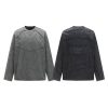 Wash and make old frayed hoodies with water