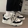 586486736 Thick soled shoes ins versatile trendy white shoes women's casual shoes student running sports shoes
