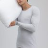 9b26c189-8474-4da4-9145-8b9d467f62ca.jpg 1 Set Men Thermal Underwear Set Knit Slim Fit Stylish Warm Winter Base Layer Cold Weather Clothing S Size