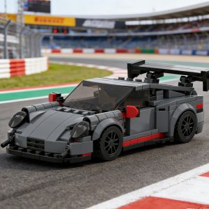 9e6ec0f6-3fd3-43db-a012-1dba1166deaf.jpg 374PCS Gray Sports Car MOC Building Blocks Toys Porsche 911GT3 RS