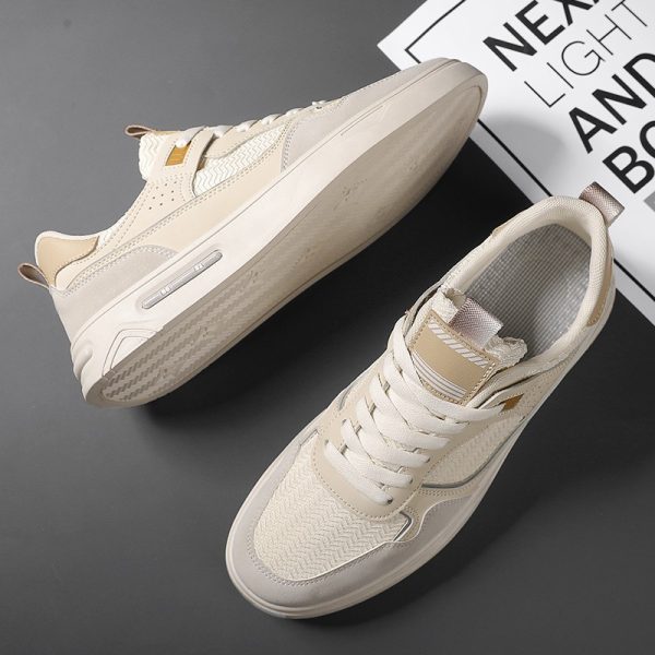 586485344 New Mens Colored Skateboarding Shoes with Low Top Mesh Breathable Casual Sports Shoes Fashion Trend Mens Shoes