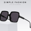 Good Quality And Affordable Retro Gradient Oversized Men Sun Glasses Outdoors Big Frames Sunglass Ladies