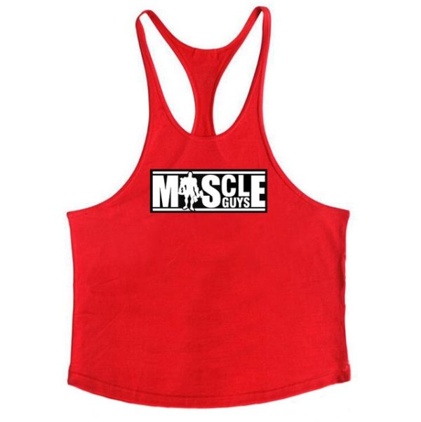 586486486 Bodybuilding Tank Top Mens shirts Brand Clothing Fitness Men Singlet Sleeveless Cotton Workout Stringer Shirts