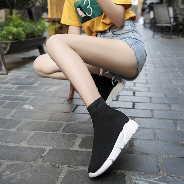 586487069 Women's Shoes New Trend Korean Style Single Shoes Couple Sports Casual Shoes Cotton Shoes
