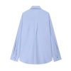Retro women's pure linen shirt for summer