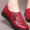 Spring and Autumn New Women's Leather Shoes Grandma Shoes Elderly Shoes