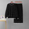 586483904 Loose top and skirt set