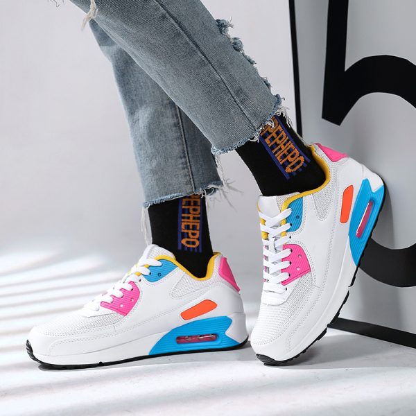Air cushion shoes casual shoes lightweight sports shoes for men and women versatile and fashionable running shoes