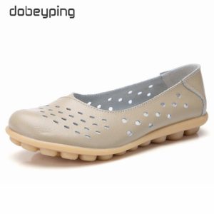 586487031 New Beanie Hole Women's Shoes Maternity Shoes Plus Size Mother Shoes Casual Women's Flat Shoes