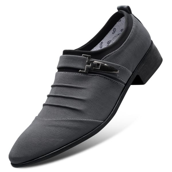 Cloth shoes men's plus size casual shoes breathable sleeve feet canvas shoes versatile men's shoes