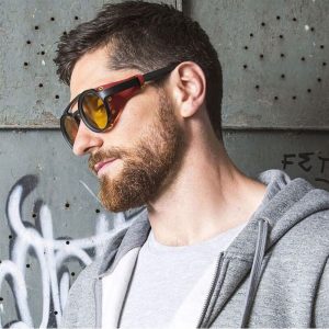 New Steampunk Sunglasses Brand Design Round Sunglass Men Women Vintage Punk Sun glasses UV400 Shades Eyewear