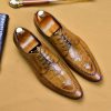 586485306 Mens Formal Shoes Leather Party Dance Mens Dress Shoes Leren Schoenen Stylish Leather Formal Man Shoes