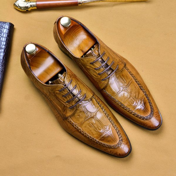 586485306 Mens Formal Shoes Leather Party Dance Mens Dress Shoes Leren Schoenen Stylish Leather Formal Man Shoes