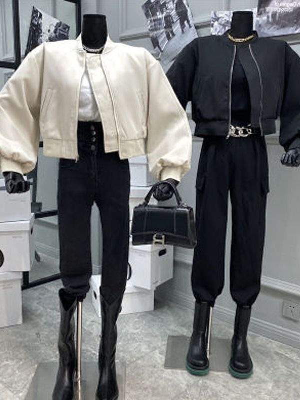 586485860 Short Coat Loose Fashion Jacket Top Women Mens Jacket