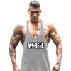 586486480 Bodybuilding Tank Top Mens shirts Brand Clothing Fitness Men Singlet Sleeveless Cotton Workout Stringer Shirts