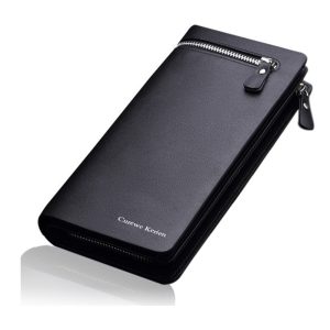 586486541 Bifold Men Wallet Brand Famous Mens Leather Long Wallet Clutch Male Money Purse ID Card Holder