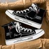 586485984 High top board shoes canvas shoes casual shoes Korean version student shoes men's shoes trendy shoes