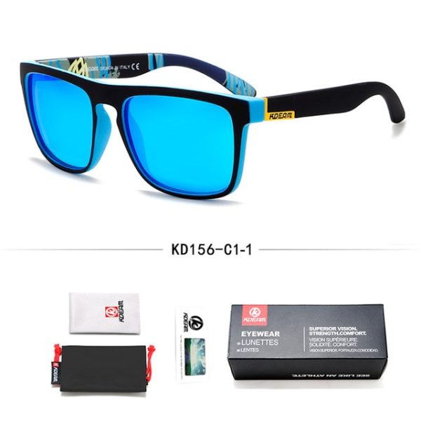 586487343 Guy's Sun Glasses From Kdeam Polarized Sunglasses Men Classic Design All-Fit Mirror Sunglass With Brand Box