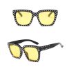 Sunglasses Women Crystal Decoration Sunglasses Female Rhinestones Sunglass Classic Square Brand Designer Sun Glasses Of Women