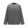 Wash and make old frayed hoodies with water