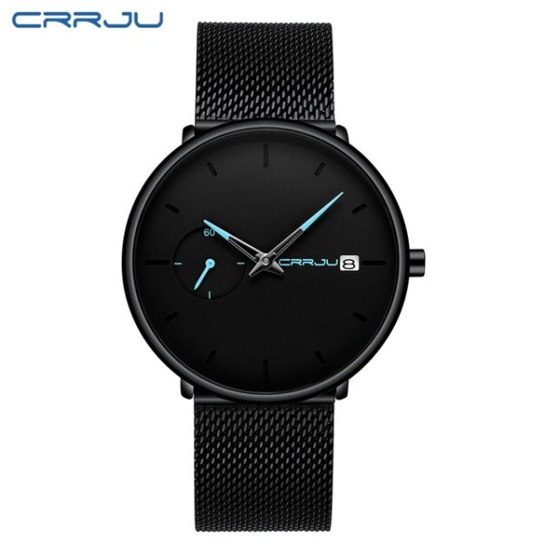586486520 Crrju Sports Date Mens Watches Top Brand Luxury Waterproof Sport Watch