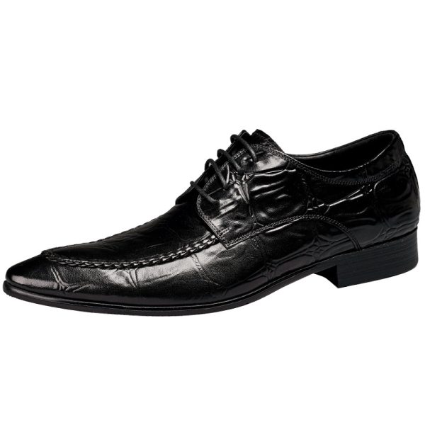 586485308 Mens Formal Shoes Leather Party Dance Mens Dress Shoes Leren Schoenen Stylish Leather Formal Man Shoes