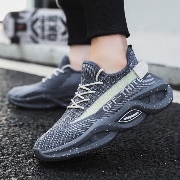 586485251 New Mens Sports Shoes Student Lightweight Breathable Casual Shoes Mens Fashion Fashion Shoes Large Mens Shoes