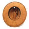 586486382 Western Cowboy Hat Sun Shade Sun Shield Hat Mens And Womens Suede Casual Versatile Knight Hat
