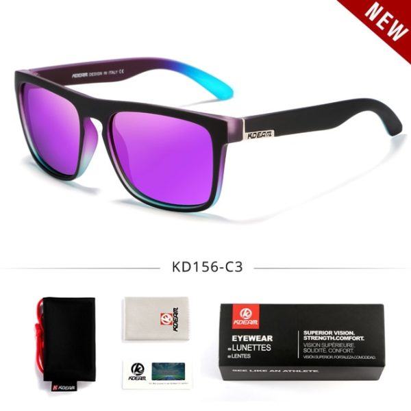 586487344 Guy's Sun Glasses From Kdeam Polarized Sunglasses Men Classic Design All-Fit Mirror Sunglass With Brand Box