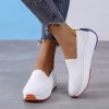 586487019 Spring and Autumn New Shoes Korean Women's Single Shoes Comfortable Casual Shoes Large Size Slip-On Shoes