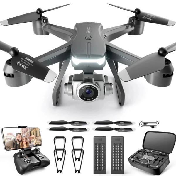 af398b7a-b1cb-4e06-bf57-efa1d0b8f18e.jpg 2026 V14 Professional Drone 6K HD Dual Camera Wifi FPV Portable RC Quadcopter 2 BATTERY,Drones Suitable For Adults&beginners.Logistics Is Randomly Sent By UPS&UNI&USPS&GOFO