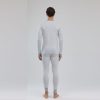 b69ca3e1-5396-47a6-9124-33d0cb0854d8.jpg 1 Set Men Thermal Underwear Set Knit Slim Fit Stylish Warm Winter Base Layer Cold Weather Clothing S Size