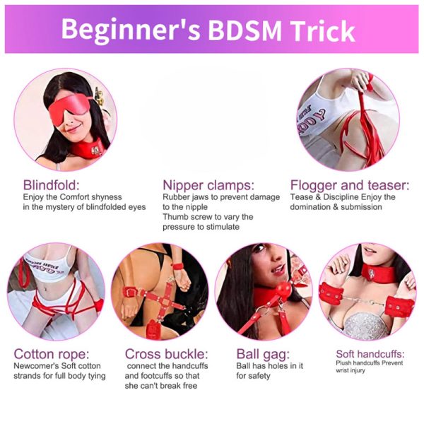 c7b94345-7359-462c-8334-97a35c9ee39a.jpg 7pcs Bundled Alternative, Supplies Handcuffs Breast Clips Sexy Toys