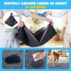 cbfad275-0b54-479e-a2df-373aa07fa6b5.jpg 150 Pack Activated Carbon Dog Pee Pads 35.5"x24", Extra Large 6-Layer Odor Control Pet Training Pads