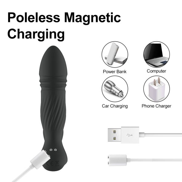 Butt Plug Sex- Toy Thrusting Anal-Vibrator- 10 Vibrating Modes  Prostate Stimulator Adult-toys Games For Men
