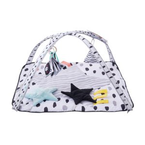 Baby Play Gym Mat Tummy Time Activity Mat With 6 Sensory Toys