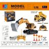 db51ca9a-3748-4bdb-a929-97613040725b.jpg RC Dump Truck And Excavator Set, 2 In 1 Remote Control Construction Vehicles With Realistic Sounds And Lights, Perfect Holiday Gift, Toy Cars, Outside Toys, Carro Control Remoto, Remote Control Toys