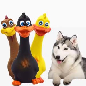 f0e9f65e-f19d-400b-9022-e8e024d9f4cc.jpg 3pcs Latex Screaming Chicken Toys Eco Friendly TPR Pet Squeaky Dog Interactive Play Chew Toys