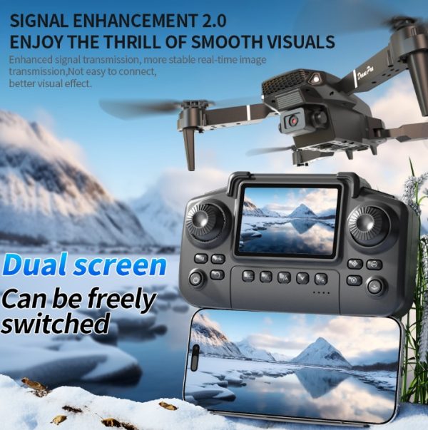 E99 Dual-Battery Drone With Screen
