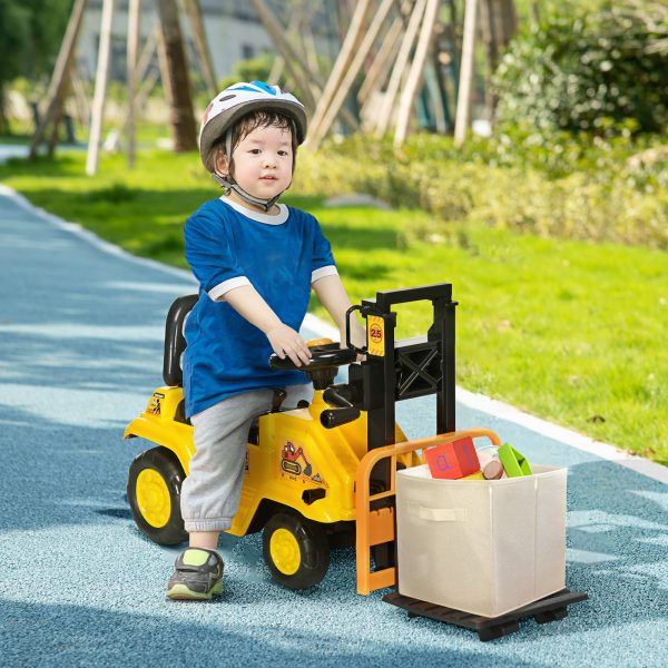 fe01cc02-300d-4e72-99e8-d17c6002240a.jpg Sit and Scoot Ride-on Toy with Forklift Operation, Construction Toys for Kids with Under Seat Storage, Forklift Toy for 3-Year-Old Boys & Girls, Imagination Toys